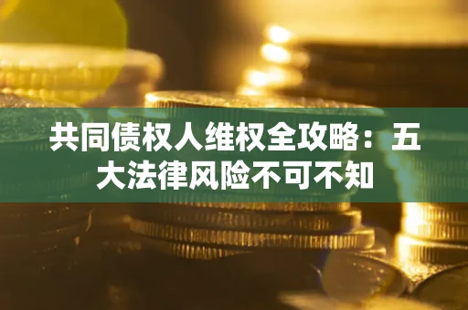 北京共同债权人维权全攻略：五大法律风险不可不知