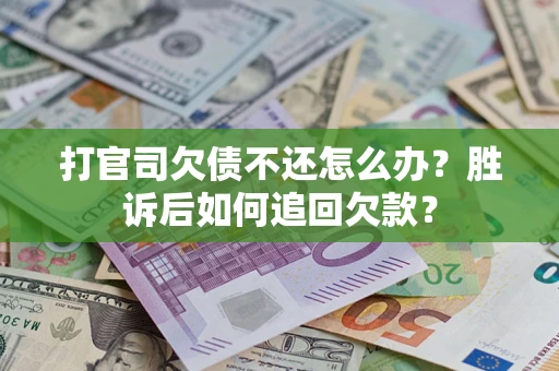 北京打官司欠债不还怎么办？胜诉后如何追回欠款？