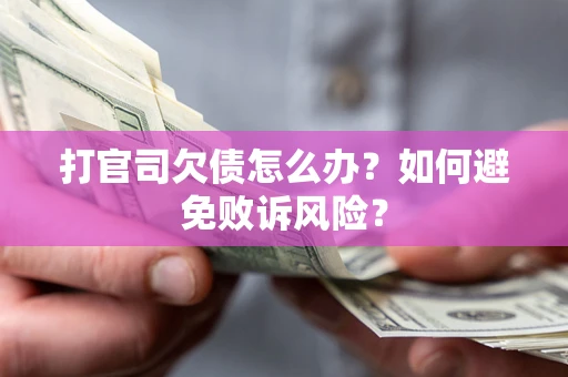 北京打官司欠债怎么办？如何避免败诉风险？