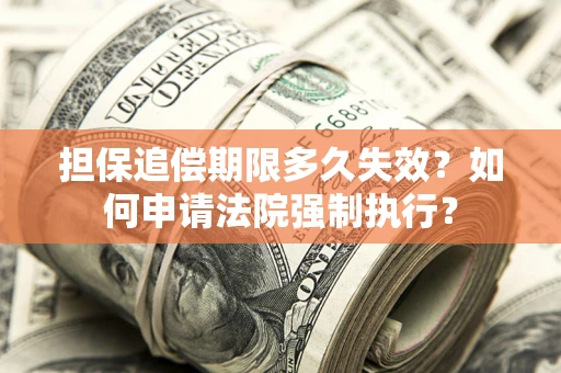 北京担保追偿期限多久失效？如何申请法院强制执行？