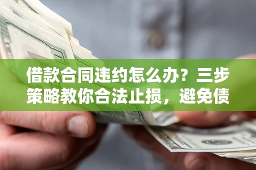 北京借款合同违约怎么办？三步策略教你合法止损，避免债务危机升级